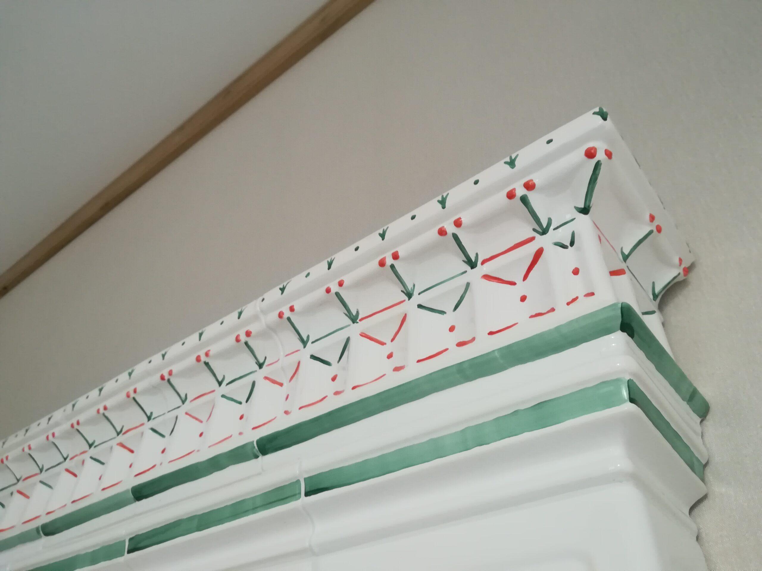 Decorated tiles